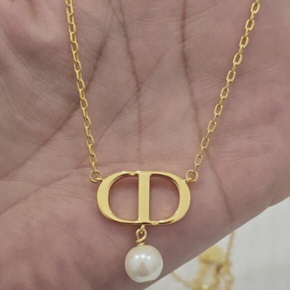 Christian Dior Petit CD Necklace - Picture 1 of 14